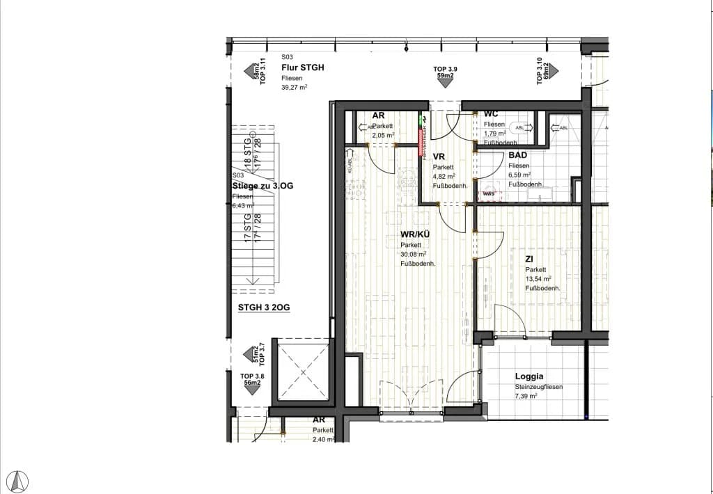 2-Zimmer-Wohnung kaufen in Klagenfurt – 58,67 m², € 445.000 – Bild 10 von 10