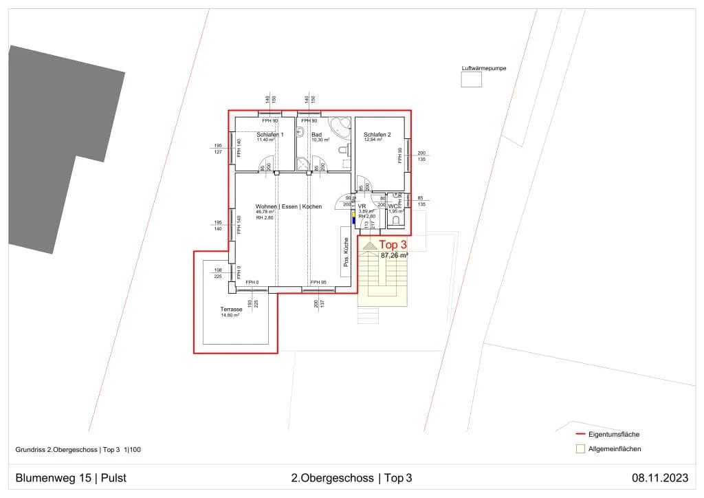 3-Zimmer-Wohnung kaufen in Sankt Veit an der Glan – 87,26 m², € 270.000 – Bild 13 von 13