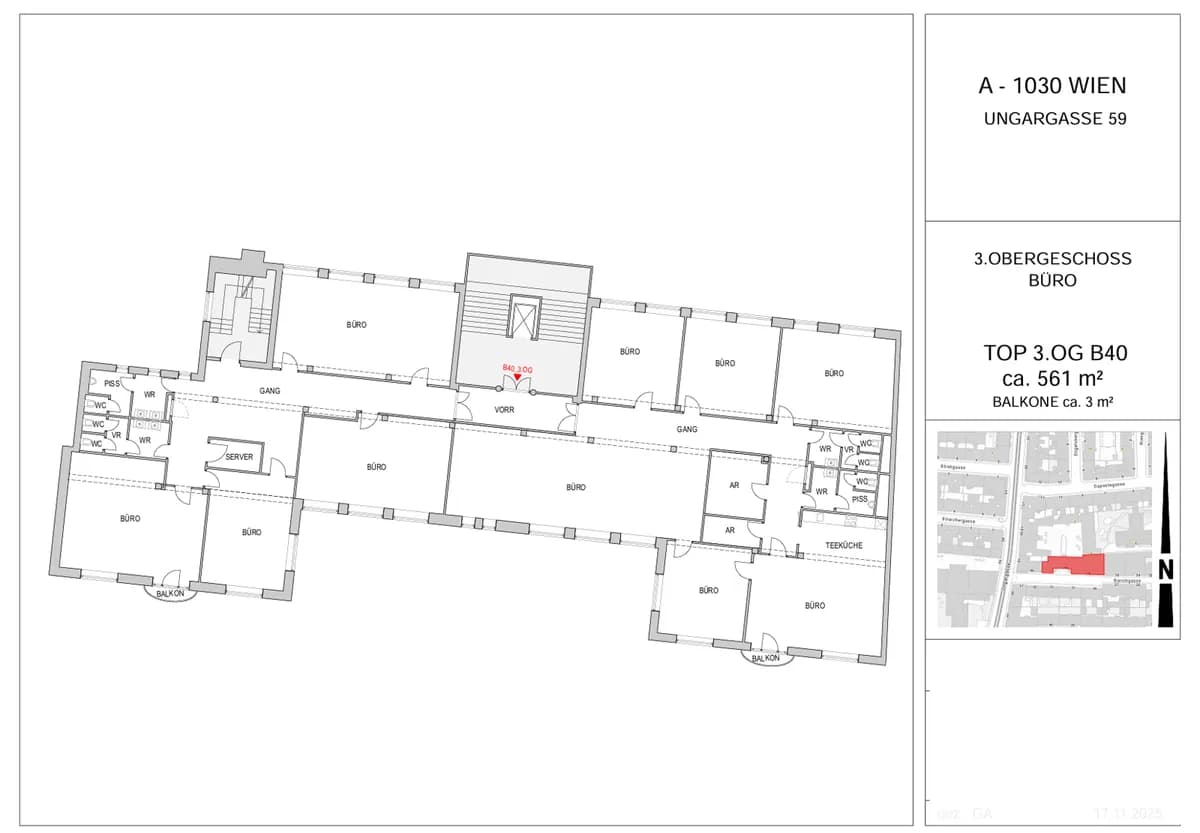 Gewerbeimmobilie mieten in Wien – 1 230 m², € 15 – Bild 2 von 5