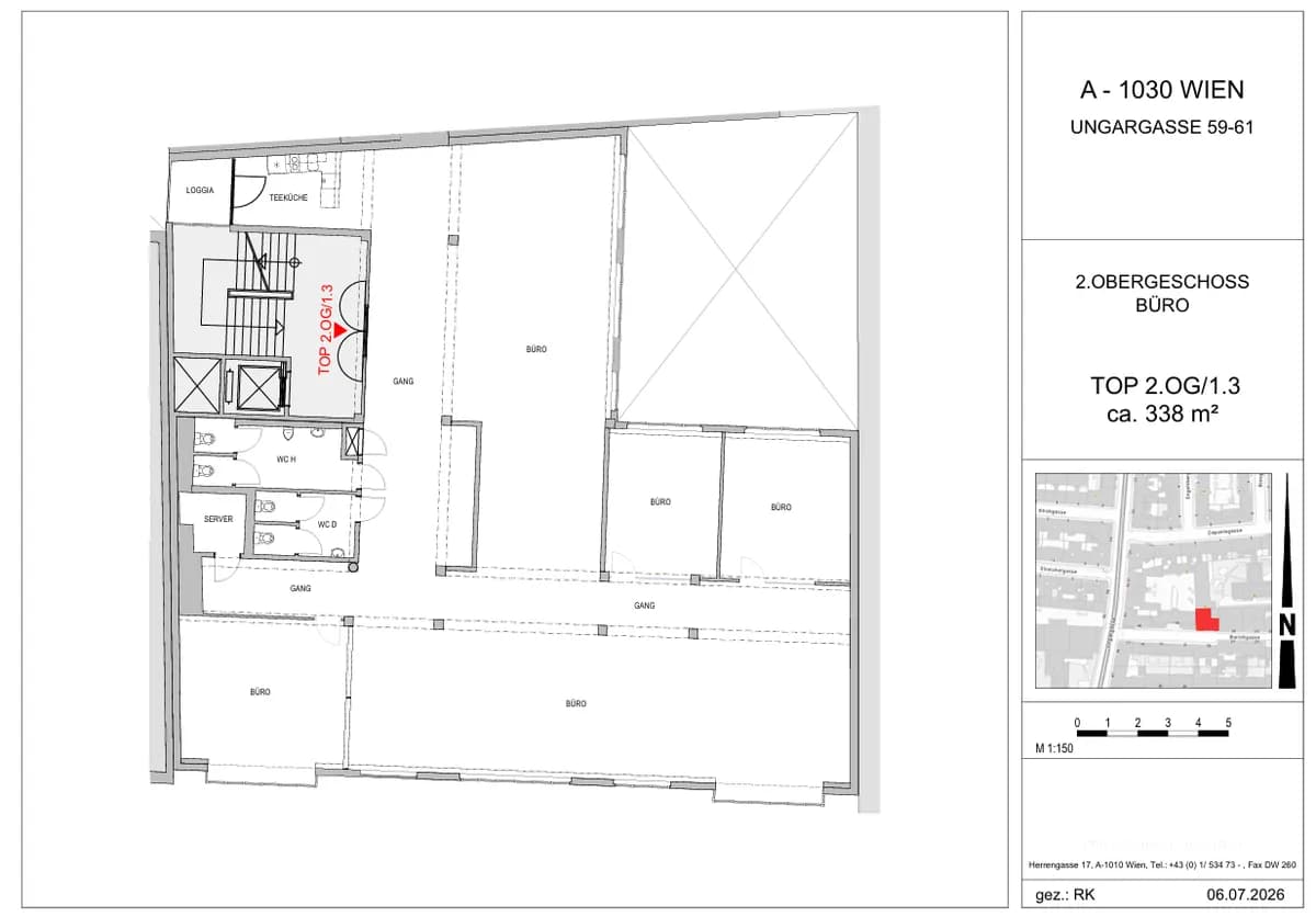 Gewerbeimmobilie mieten in Wien – 1 230 m², € 15 – Bild 5 von 5