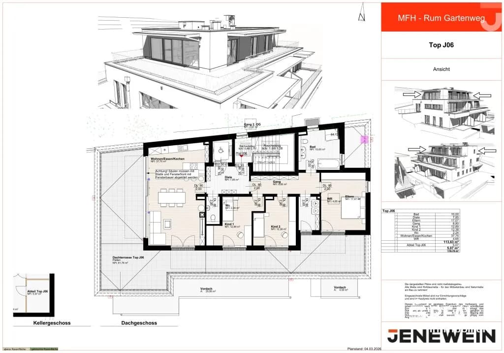 4-Zimmer-Wohnung kaufen in Innsbruck-Land – 114,11 m², € 890.000 – Bild 7 von 7