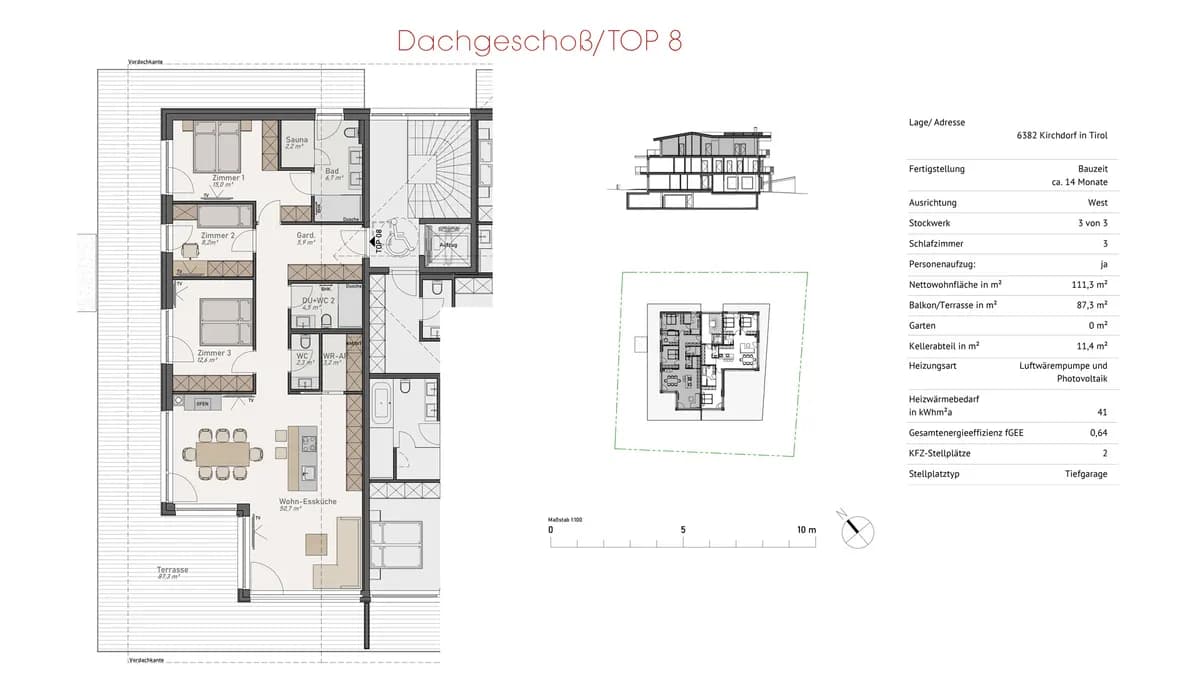 4-Zimmer-Wohnung kaufen in Kitzbühel – 111,3 m², € 1.450.000 – Bild 15 von 15