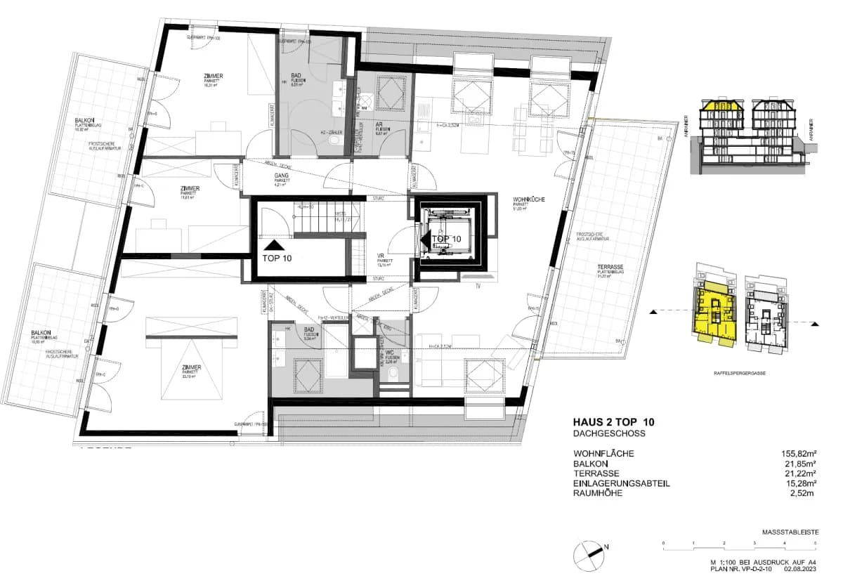 4-Zimmer-Wohnung kaufen in Wien – 155,82 m², € 1.980.000 – Bild 23 von 24