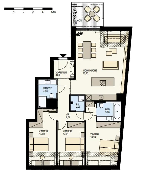 4-Zimmer-Wohnung kaufen in Wien – 108,71 m², € 1.399.500 – Bild 17 von 19
