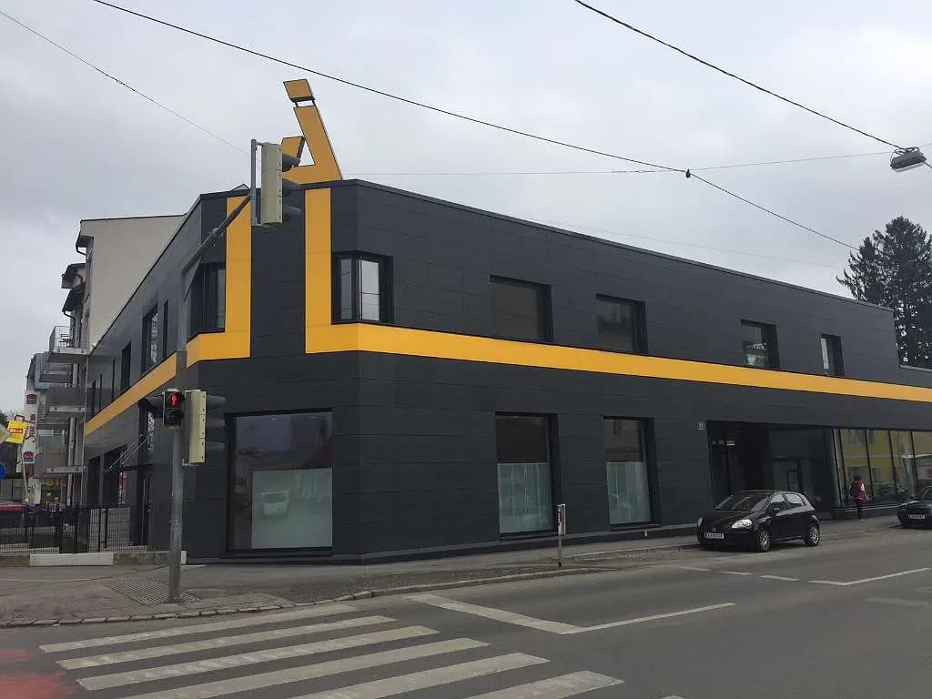 Gewerbeimmobilie mieten in Graz – 167 m², € 2.677