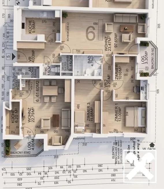 4-Zimmer-Wohnung kaufen in Amstetten – 95 m², € 220.000 – Bild 20 von 20