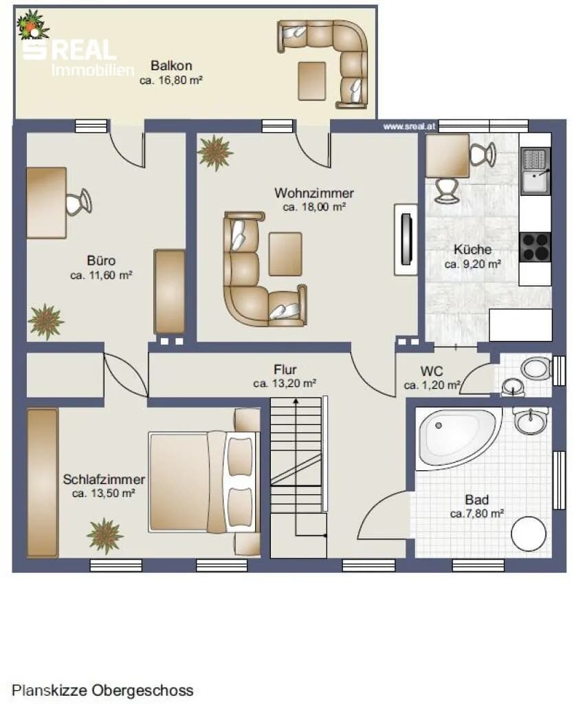6-Zimmer-Haus kaufen in Waidhofen an der Thaya – 2 016 m², € 279.000 – Bild 31 von 32