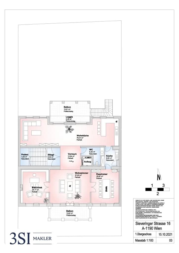 12-Zimmer-Immobilie kaufen in Wien – 647,07 m², € 11.850.000 – Bild 74 von 76