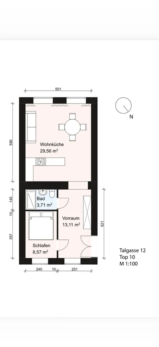 Wohnung mieten in Wien – 55 m², € 990 – Bild 24 von 31