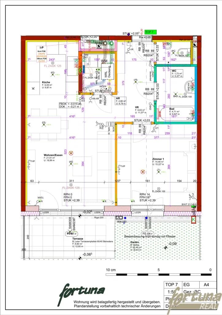 2-Zimmer-Wohnung kaufen in Tulln – 58,41 m², € 167.231 – Bild 17 von 23