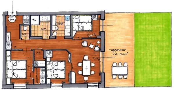 4-Zimmer-Wohnung kaufen in Murau – 65,69 m², € 470.000 – Bild 14 von 14