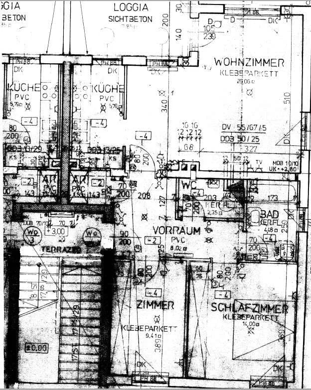 3-Zimmer-Wohnung mieten in Perg – 78,52 m², € 832 – Bild 2 von 4