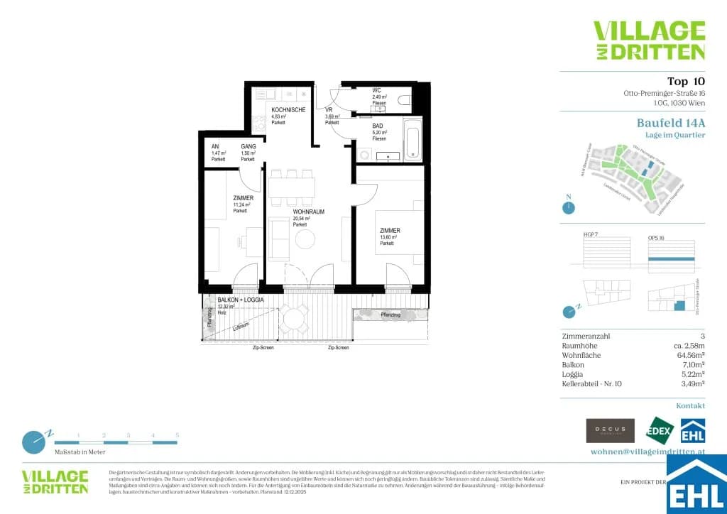 Immobilie kaufen in Wien – 64,56 m², € 458.100 – Bild 16 von 16