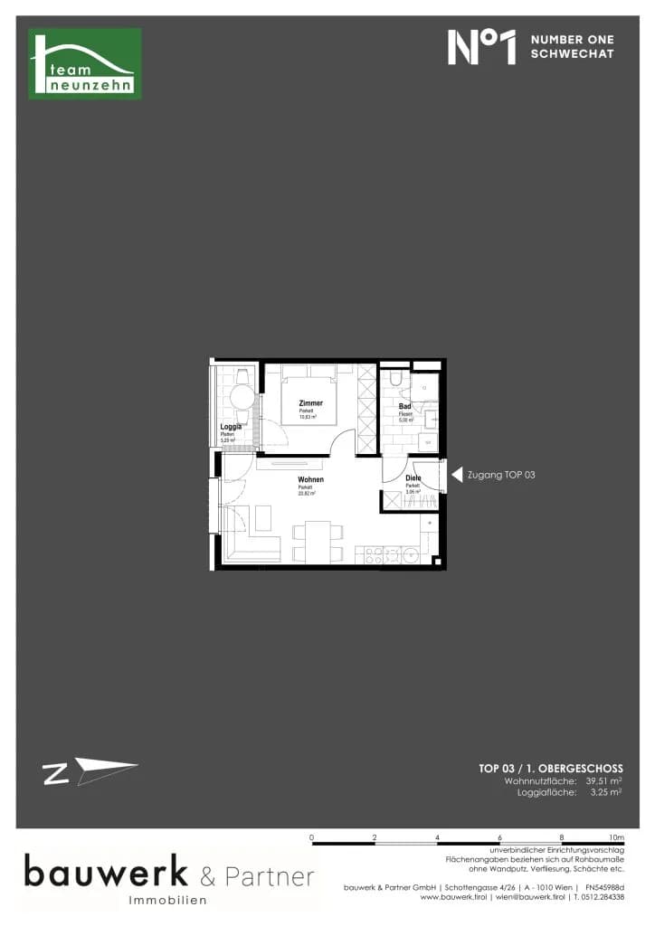 Immobilie kaufen in Bruck an der Leitha – 39,51 m², € 175.100 – Bild 13 von 13