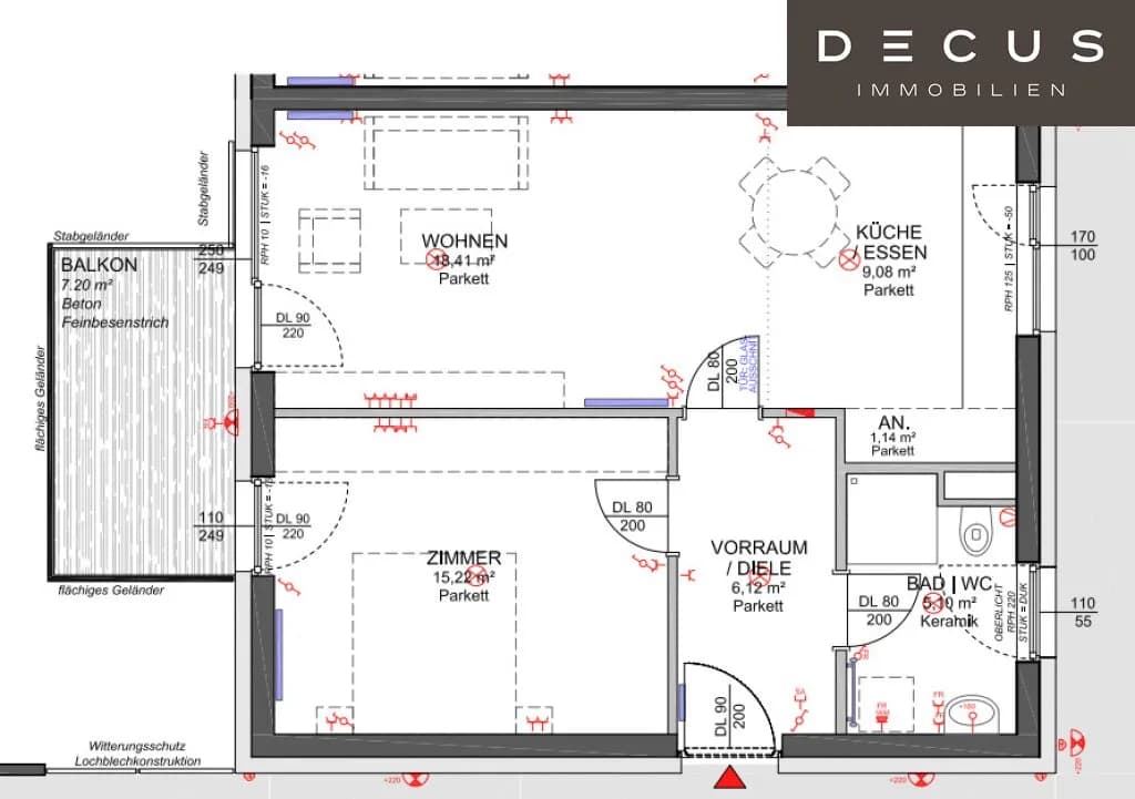 2-Zimmer-Wohnung mieten in Graz – 58 m², € 776 – Bild 16 von 16