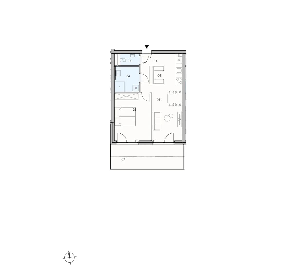 2-Zimmer-Wohnung kaufen in Villach – 54,36 m², € 296.000 – Bild 3 von 13