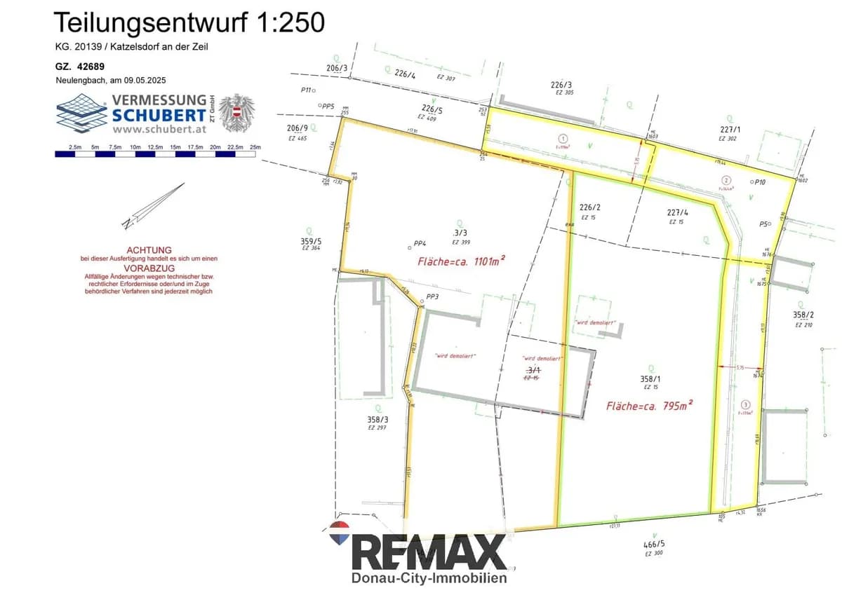 Grundstück kaufen in Tulln – 795 m², € 127.000 – Bild 2 von 8