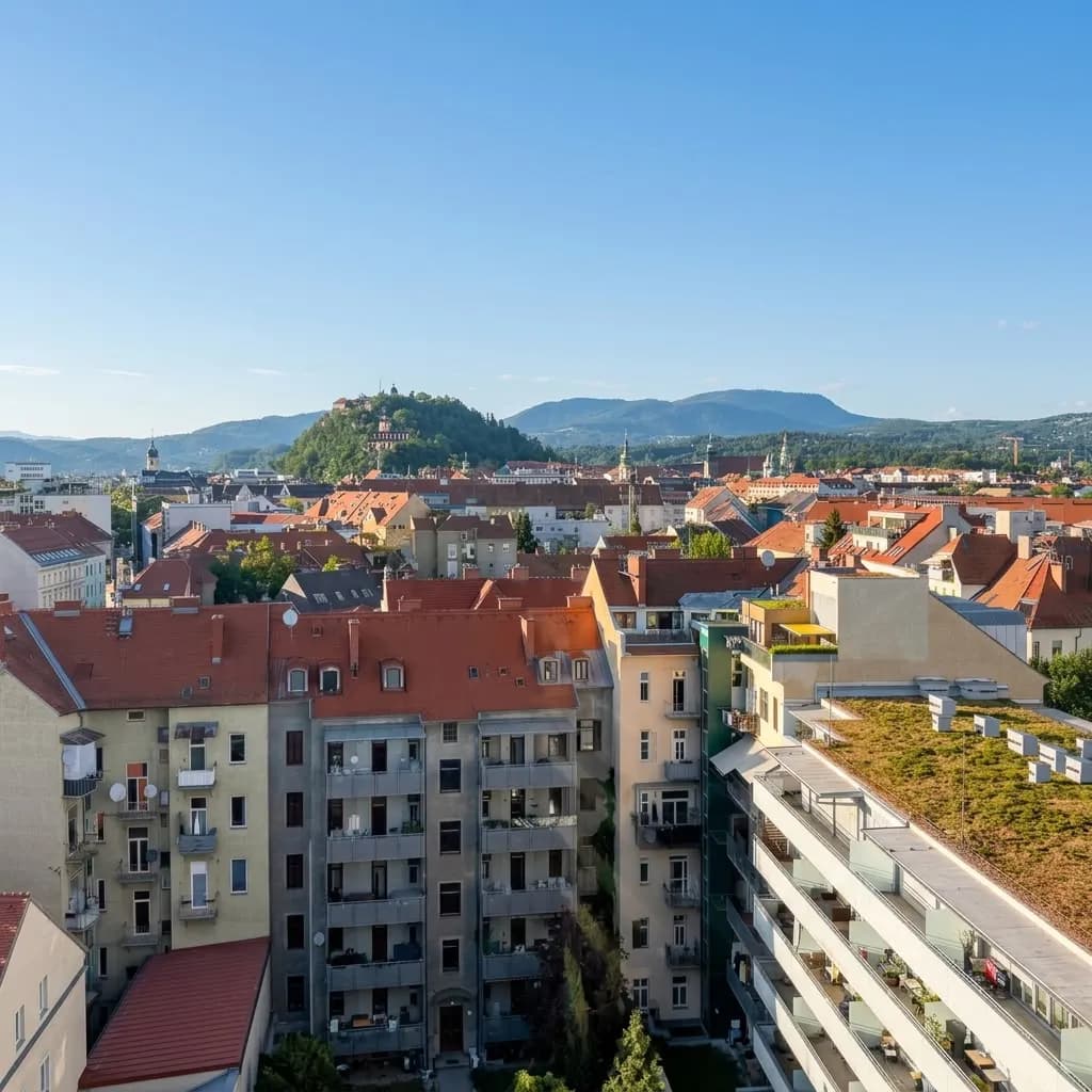 Wohnung mieten in Graz – 50 m², € 740 – Bild 1 von 14