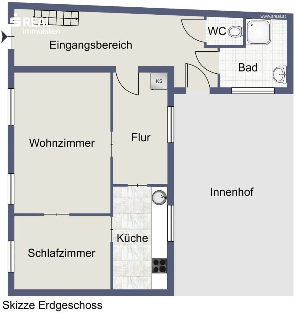 3-Zimmer-Haus kaufen in Mistelbach – 95 m², € 335.000 – Bild 24 von 25