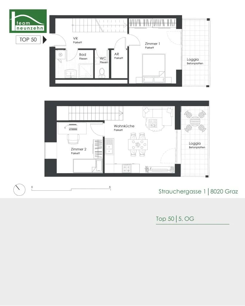 3-Zimmer-Wohnung mieten in Graz – 70,85 m², € 1.129 – Bild 30 von 30