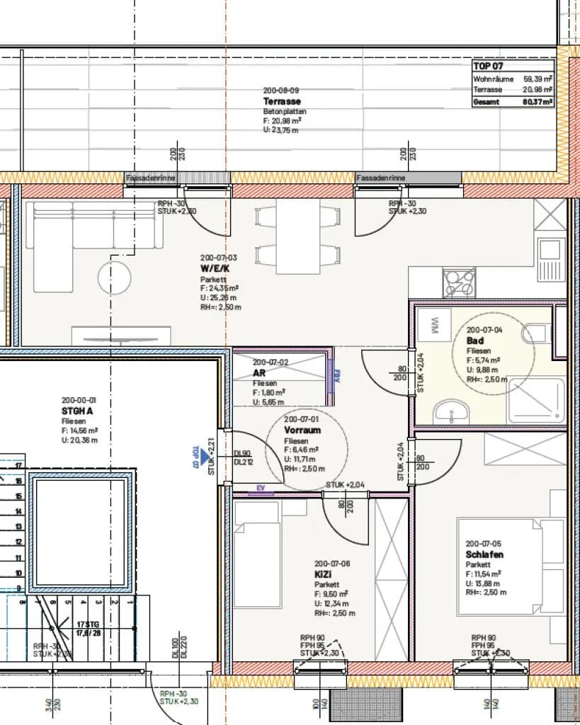 3-Zimmer-Wohnung kaufen in Steyr – 55,71 m², € 268.674 – Bild 21 von 21