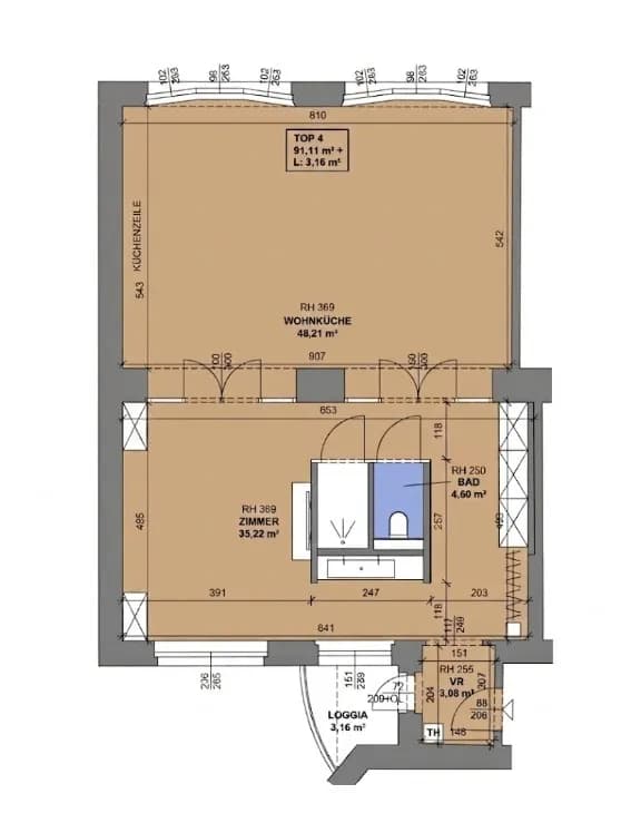 Gewerbeimmobilie mieten in Wien – 92 m², € 1.658 – Bild 17 von 17