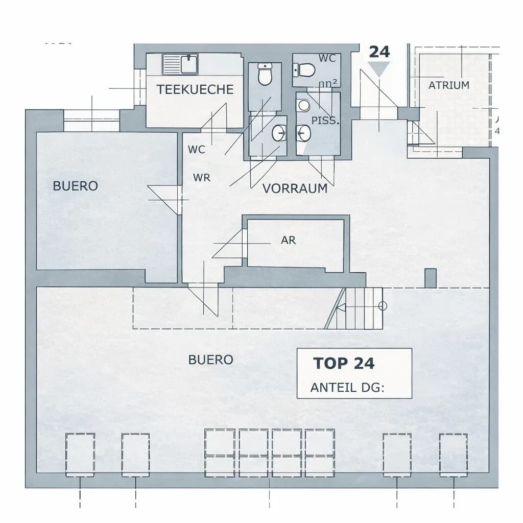 5-Zimmer-Gewerbeimmobilie mieten in Wien – 190 m², € 4.097 – Bild 16 von 16