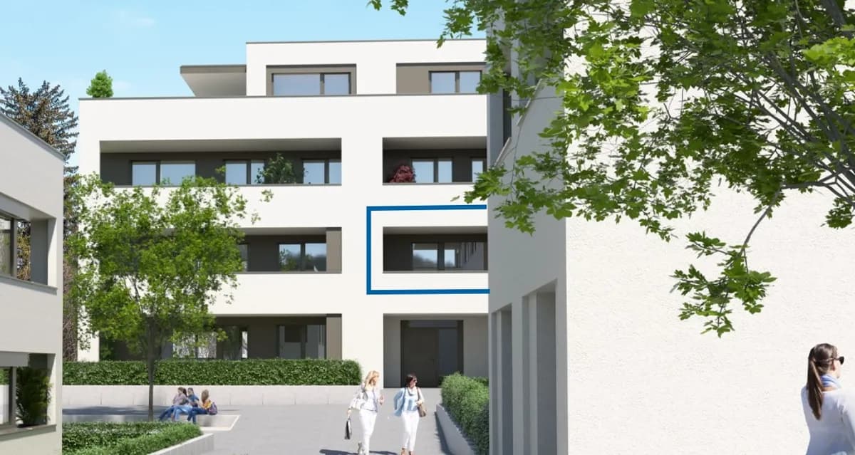2-Zimmer-Wohnung mieten in Dornbirn – 49,05 m², € 1.090
