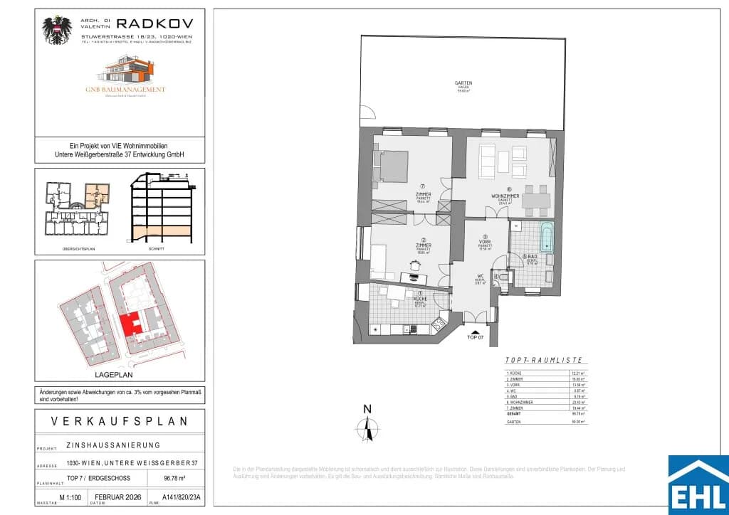 3-Zimmer-Wohnung kaufen in Wien – 96,78 m², € 800.000 – Bild 23 von 23