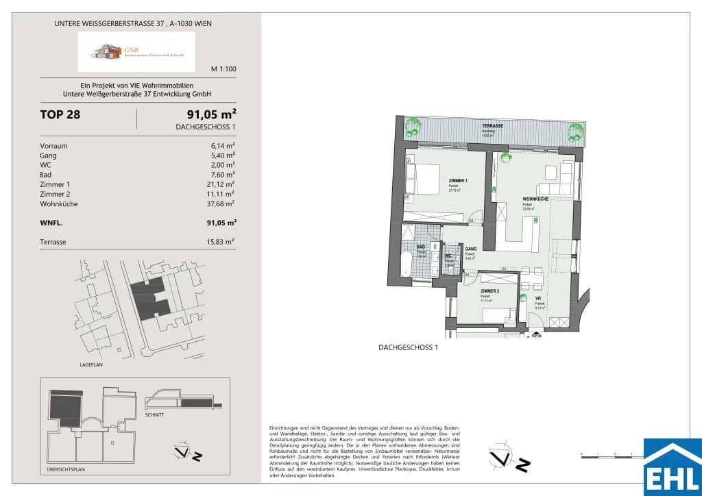 3-Zimmer-Wohnung kaufen in Wien – 89,82 m², € 1.100.000 – Bild 24 von 24