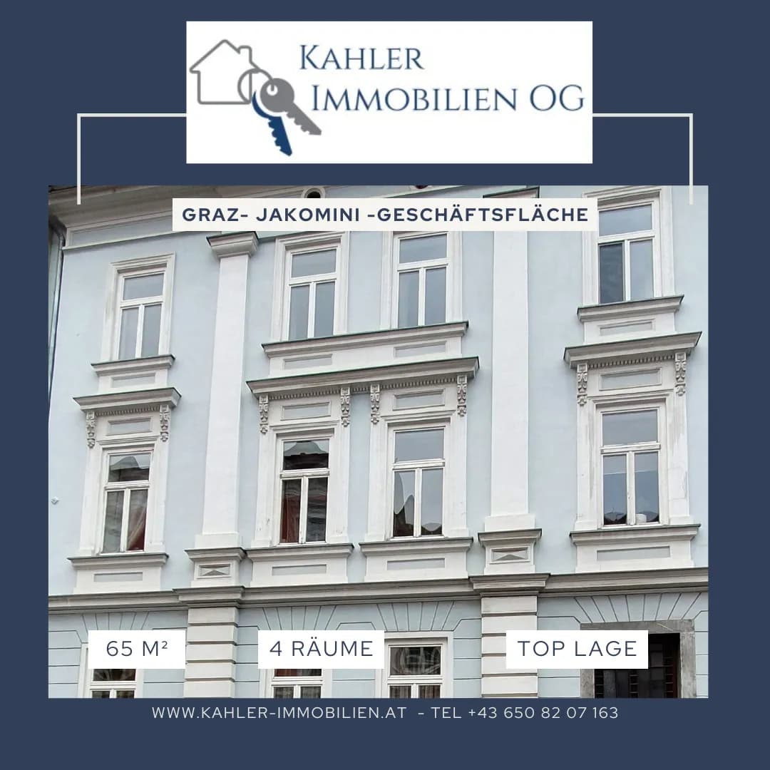 4-Zimmer-Immobilie mieten in Graz – 65 m², € 591