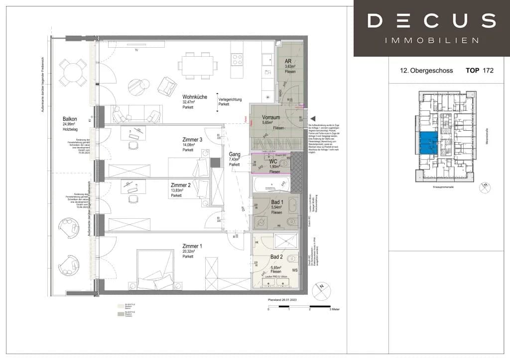 4-Zimmer-Wohnung kaufen in Wien – 110,98 m², € 1.295.000 – Bild 16 von 16