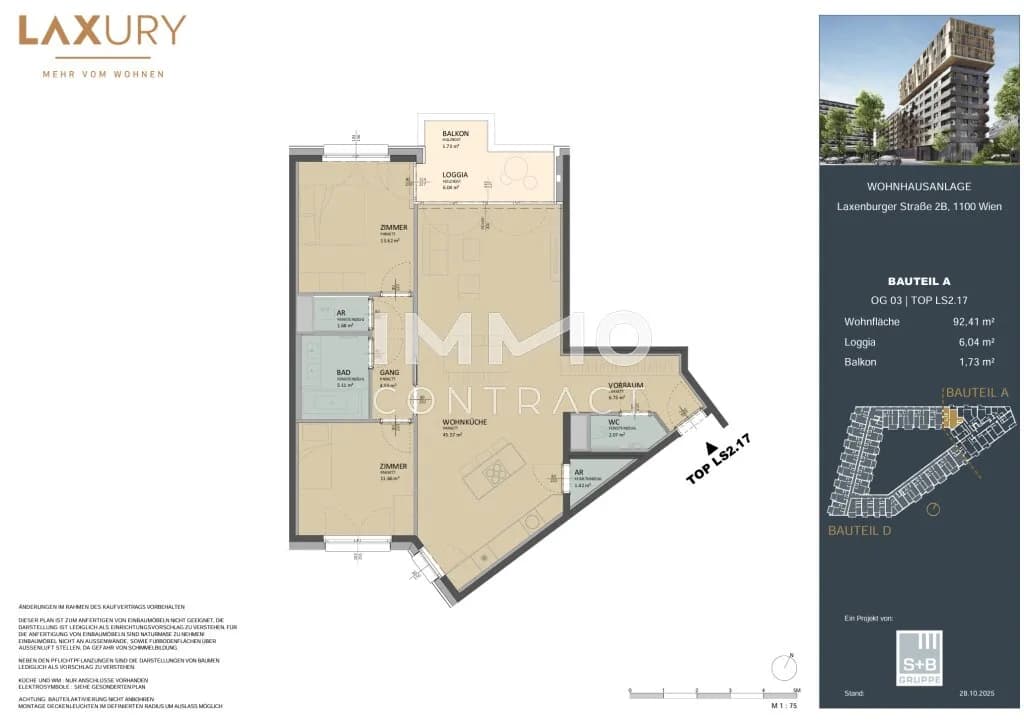 3-Zimmer-Wohnung kaufen in Wien – 92,2 m², € 650.000 – Bild 17 von 17