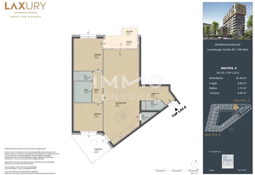 3-Zimmer-Wohnung kaufen in Wien – 92,08 m², € 630.000 – Bild 15 von 15