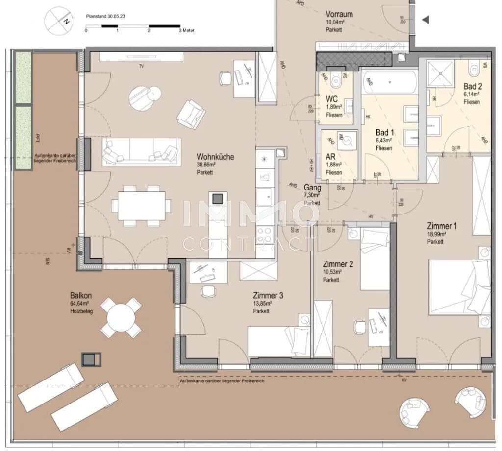 4-Zimmer-Wohnung kaufen in Wien – 115,71 m², € 1.632.400 – Bild 25 von 25