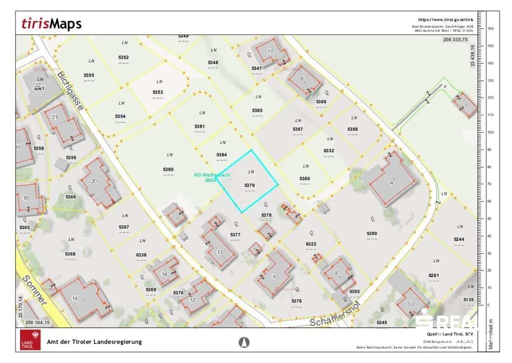Grundstück kaufen in Reutte – 670 m², € 219.000 – Bild 25 von 25