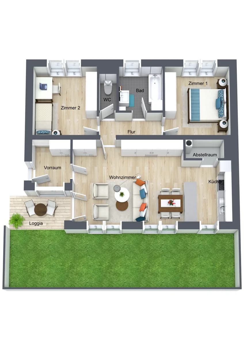 3-Zimmer-Wohnung kaufen in Linz Land – 86 m², € 270.000 – Bild 15 von 16