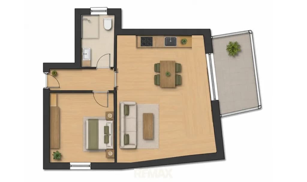 2-Zimmer-Immobilie kaufen in Imst – 49 m², € 189.000 – Bild 8 von 8