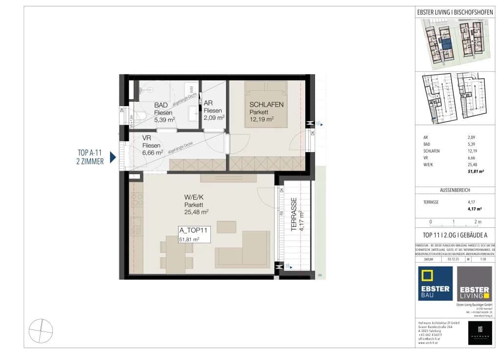 2-Zimmer-Wohnung kaufen in Sankt Johann im Pongau – 51,81 m², € 309.000 – Bild 19 von 20