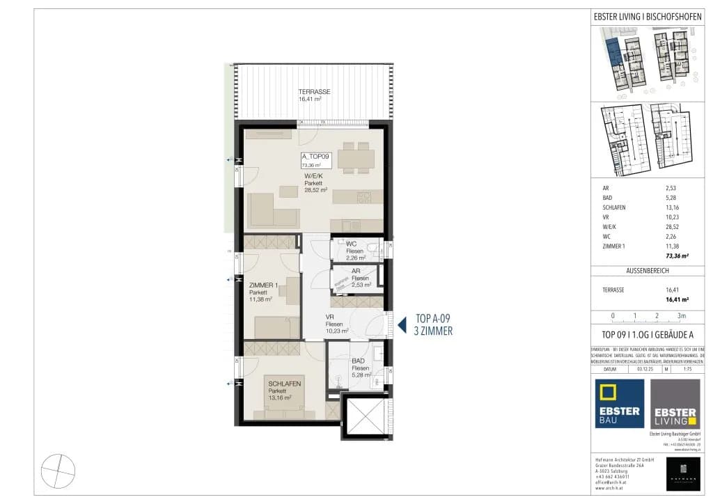3-Zimmer-Wohnung kaufen in Sankt Johann im Pongau – 73,36 m², € 394.000 – Bild 19 von 20