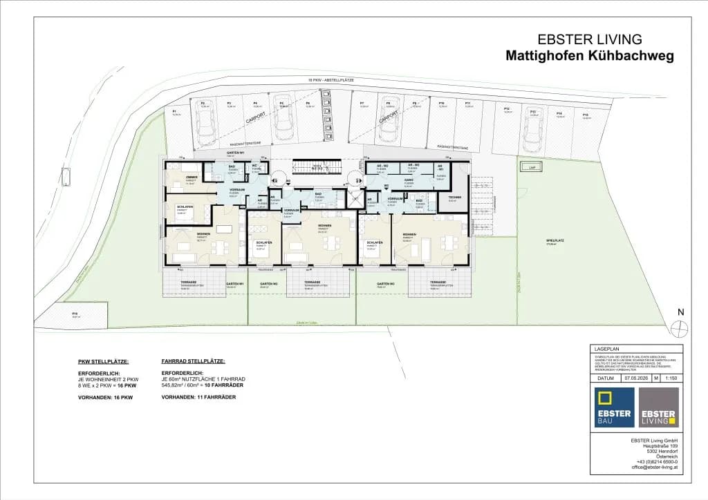 3-Zimmer-Wohnung kaufen in Braunau am Inn – 77,45 m², € 335.000 – Bild 8 von 16