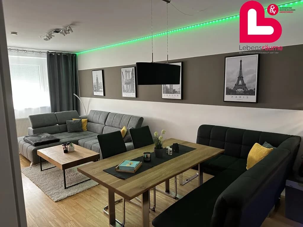 3-Zimmer-Wohnung mieten in Rohrbach – 78,71 m², € 733