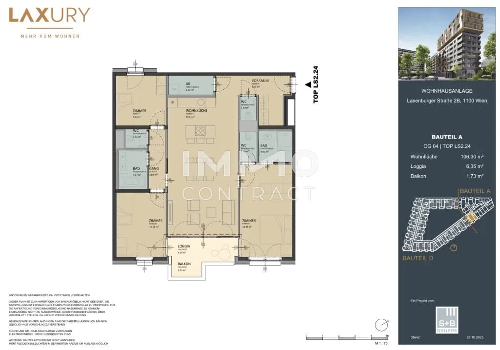 4-Zimmer-Wohnung kaufen in Wien – 106,16 m², € 780.000 – Bild 18 von 18