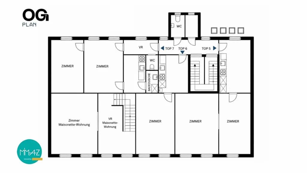 14-Zimmer-Gewerbeimmobilie kaufen in Wien – 415 m², € 1.250.000 – Bild 20 von 20
