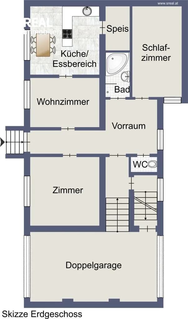 3-Zimmer-Haus kaufen in Mistelbach – 90 m², € 177.000 – Bild 28 von 30