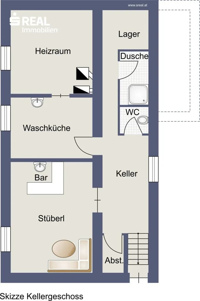 3-Zimmer-Haus kaufen in Mistelbach – 90 m², € 177.000 – Bild 29 von 30