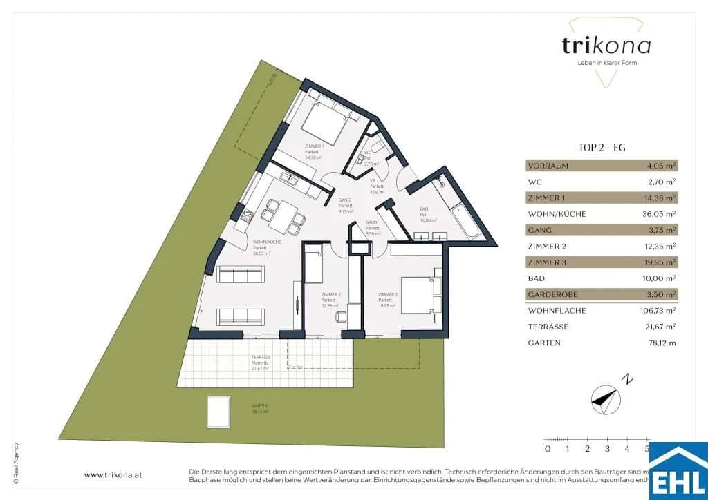 4-Zimmer-Wohnung kaufen in Wien – 106,73 m², € 649.000 – Bild 7 von 7
