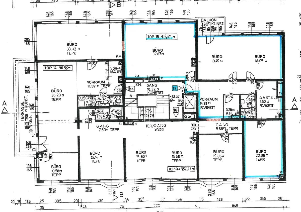 Gewerbeimmobilie mieten in Wien – 129 m², € 17 – Bild 10 von 10