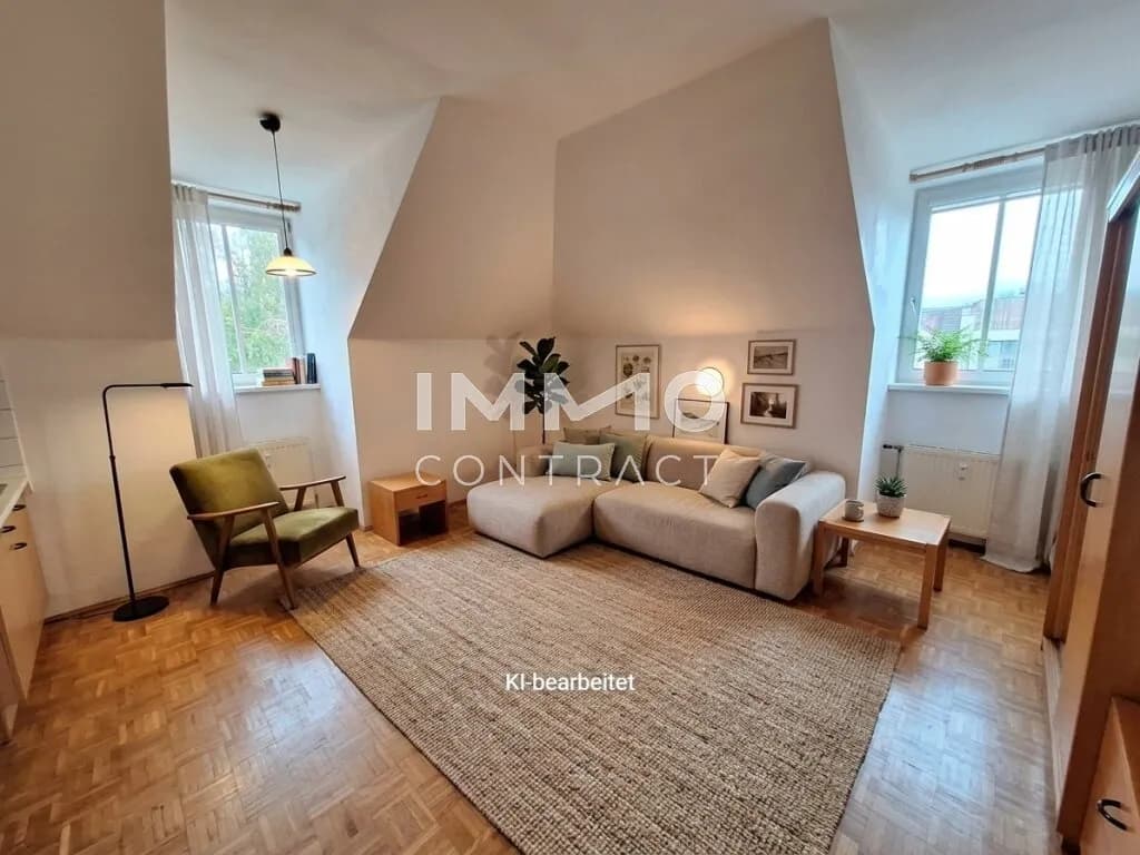 1-Zimmer-Wohnung mieten in Grieskirchen – 29,8 m², € 325 – Bild 2 von 9