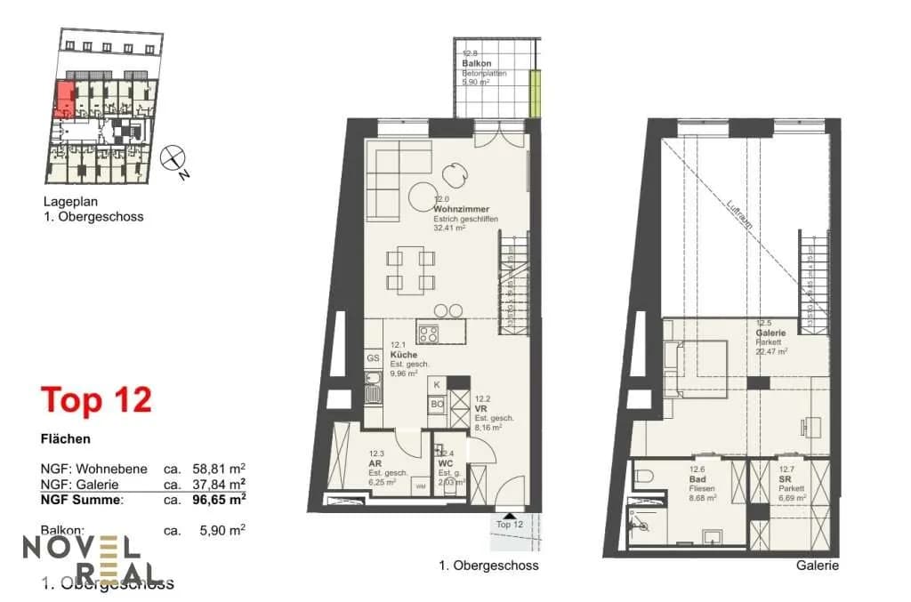 2-Zimmer-Wohnung kaufen in Wien – 97 m², € 629.500 – Bild 11 von 11